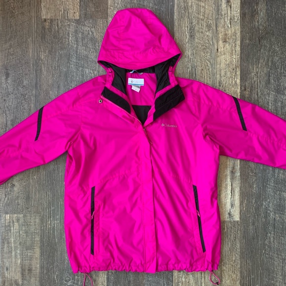 womens plus columbia jacket